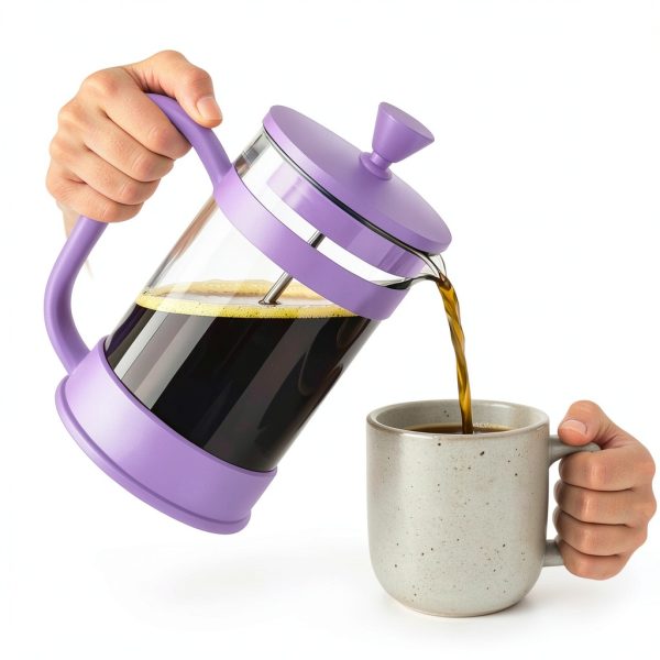 Utopia Kitchen French Press Coffee Maker Borosilicate Glass-4