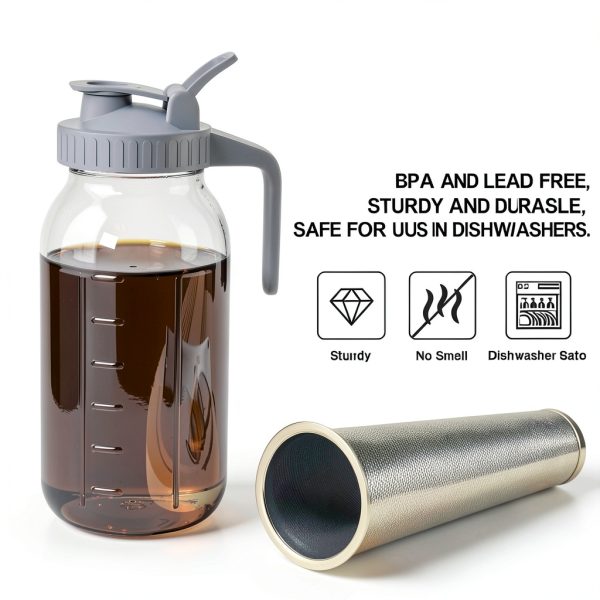JunVpic Glass Pitcher Airtight Leakproof Cold Brew Coffee-3