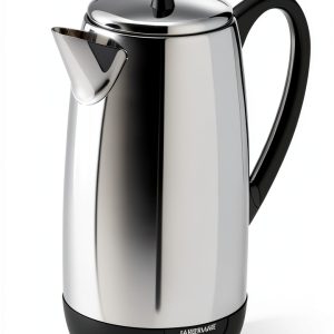 Farberware Electric Coffee Percolator Stainless Steel 12 Cup-0