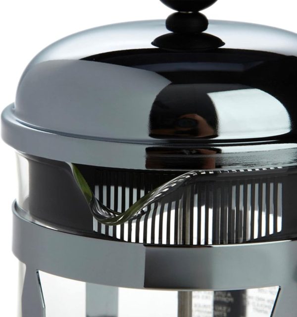 Bodum French Press Coffee Maker Stainless Steel Glass-1