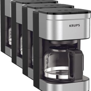 KRUPS Filter Coffee Maker Compact Stainless Steel 5-Cup-0