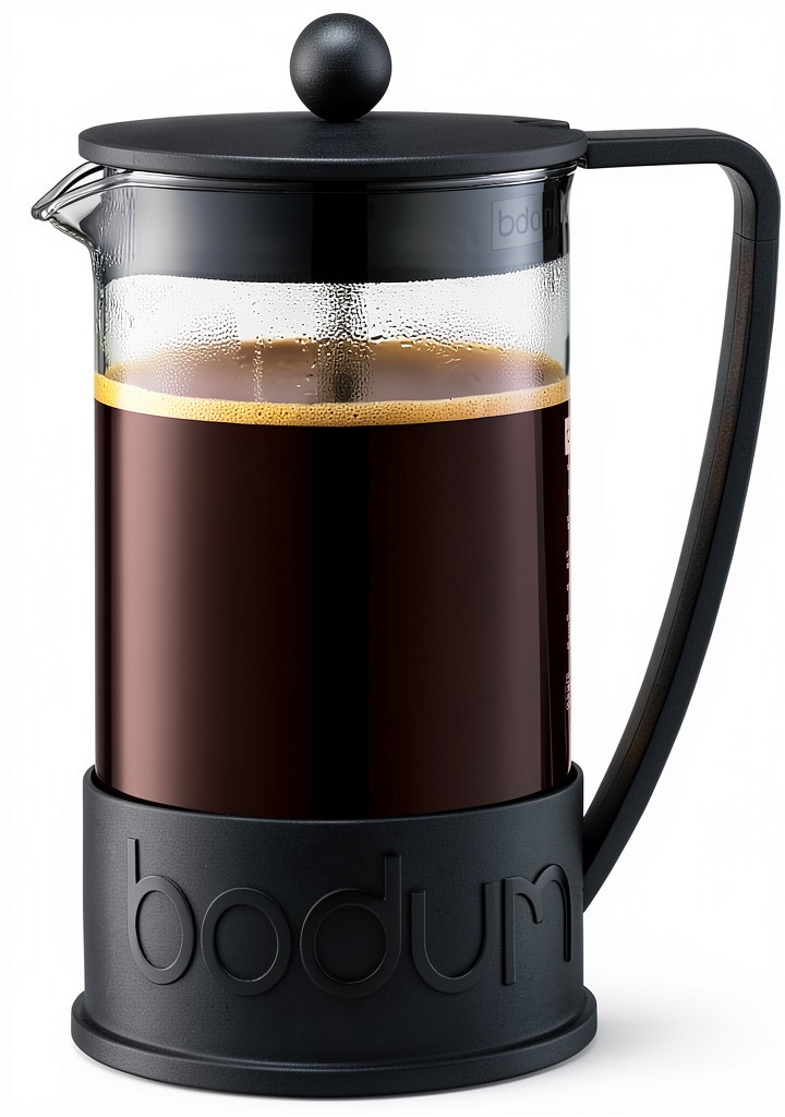 Bodum French Press Coffee Maker on a kitchen counter