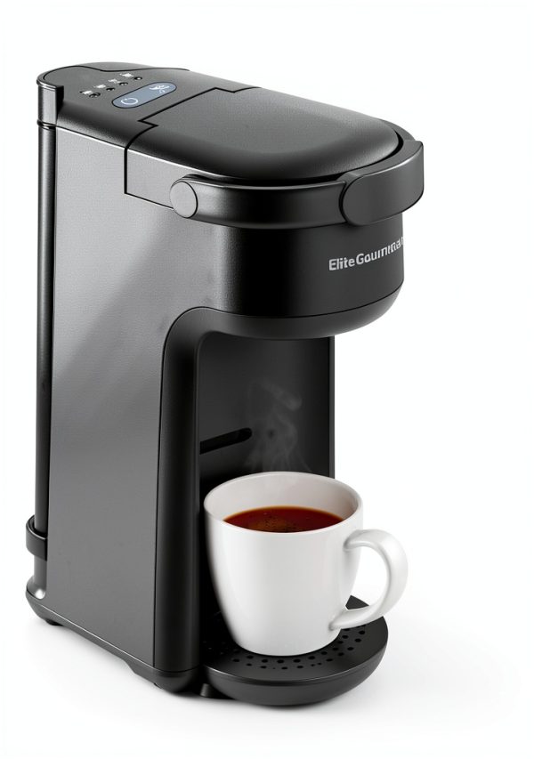 Elite Gourmet EHC323 Espresso Machine Black K-Cup Coffee-1