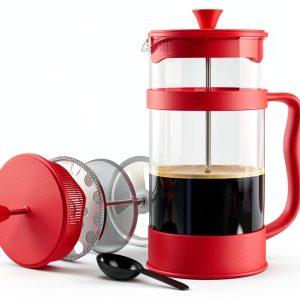 Utopia Kitchen French Press Coffee Maker Glass Manual Brew-0