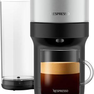 Nespresso Vertuo Pop Deluxe Espresso Machine Compact Silver-0