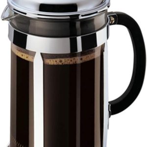 Bodum French Press Coffee Maker Chrome Glass Manual Brew-0