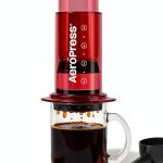 AeroPress Clear Black Coffee Press Tritan Travel French-0