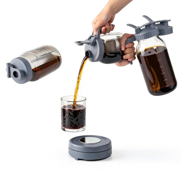JunVpic Glass Pitcher Airtight Leakproof Cold Brew Coffee-2