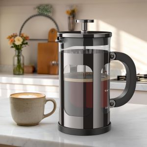 Veken French Press Coffee Maker Borosilicate Glass Manual-0