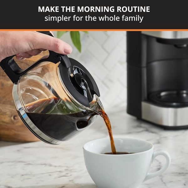 KRUPS Filter Coffee Maker Compact Stainless Steel 5-Cup-2