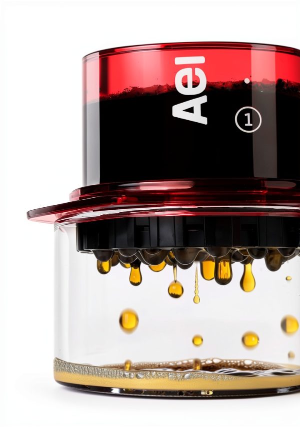 AeroPress Clear Black Coffee Press Tritan Travel French-3
