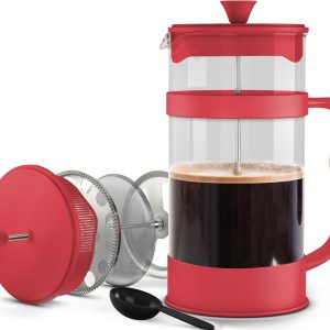 Utopia Kitchen French Press Coffee Maker Glass Plastic-0