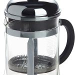 Bodum French Press Coffee Maker Stainless Steel Glass-0