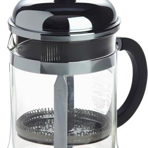 Bodum French Press Coffee Maker Stainless Steel Glass-0