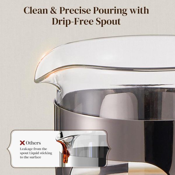 Veken French Press Coffee Maker Borosilicate Glass Manual-8