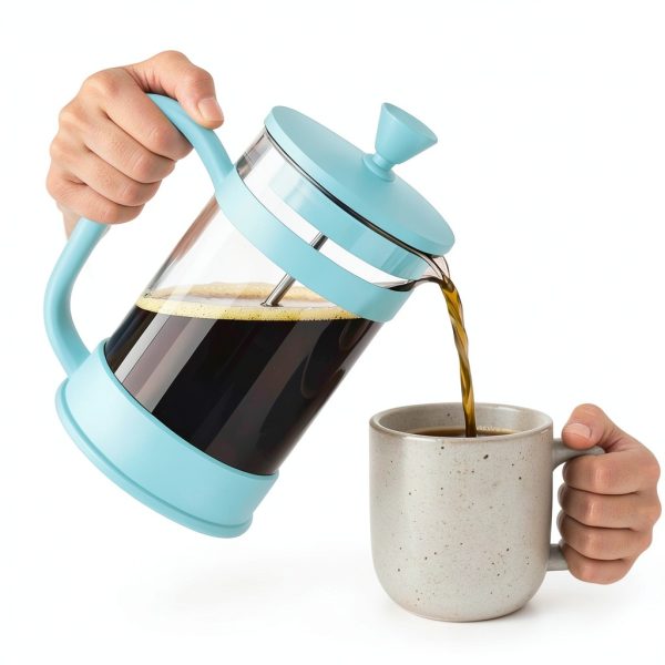 Utopia Kitchen French Press Coffee Maker Borosilicate Glass-2