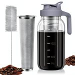 JunVpic Glass Pitcher Airtight Leakproof Cold Brew Coffee-0