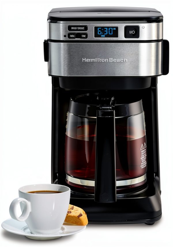 Hamilton Beach Programmable Drip Coffee Maker Auto Shut Off-0