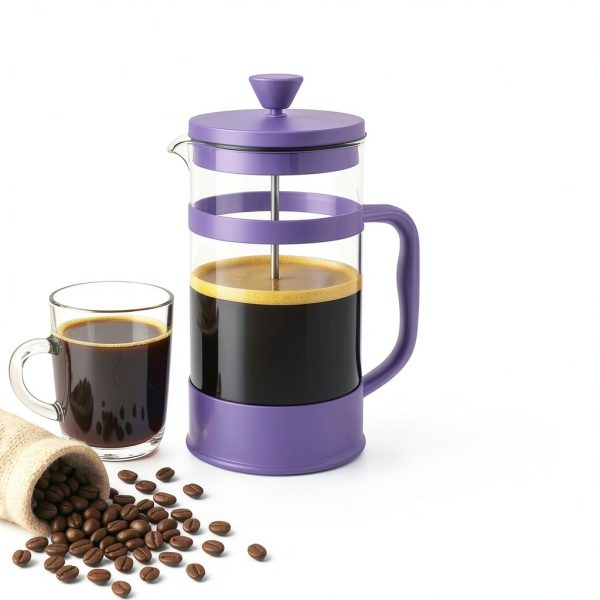 Utopia Kitchen French Press Coffee Maker Borosilicate Glass-2