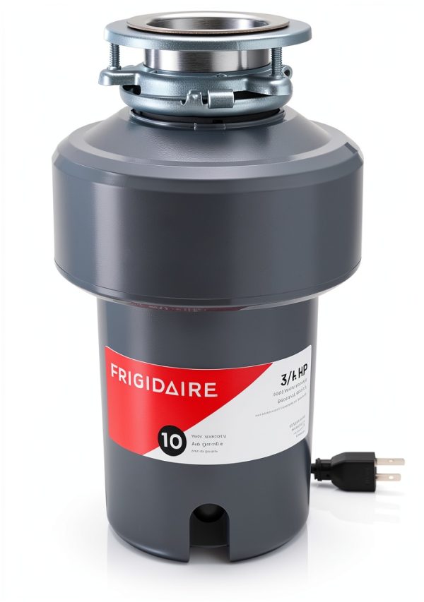 Frigidaire Garbage Disposal Silver Stainless Corded-0