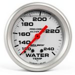 Auto Meter Water Temperature Gauge Plastic-0