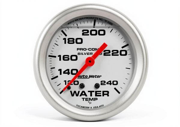 Auto Meter Water Temperature Gauge Plastic-0
