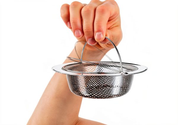 MR.SIGA Stainless Steel Sink Strainer AntiClog-5