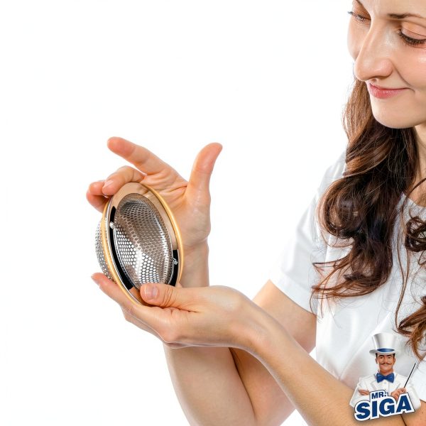 MR.SIGA Stainless Steel Sink Strainer AntiClog-4