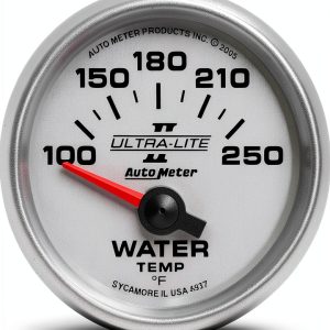 Auto Meter Water Temp Gauge Plastic LED Display-0