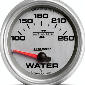 Auto Meter Water Temperature Gauge Plastic 2-5/8in-0