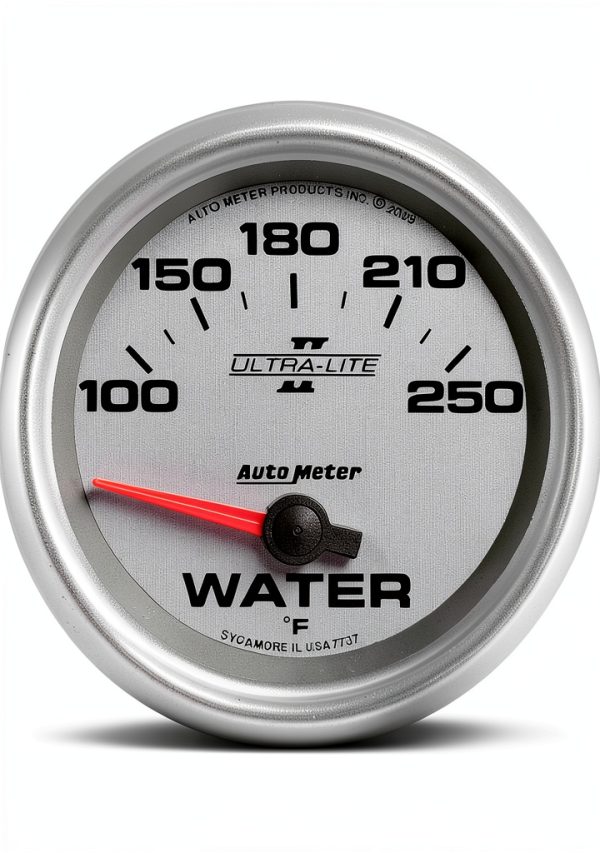 Auto Meter Water Temperature Gauge Plastic 2-5/8in-0