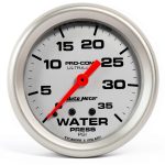 Auto Meter Ultra Lite Series Water Temperature Gauge-0
