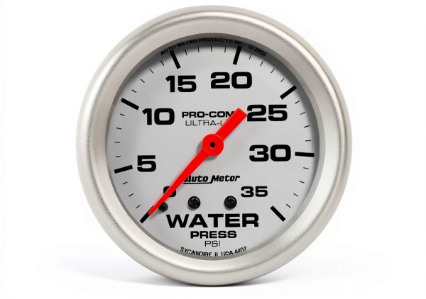 Auto Meter Ultra Lite Series Water Temperature Gauge-0