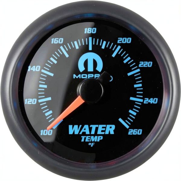 Auto Meter MOPAR Water Temp Gauge Plastic LED-3