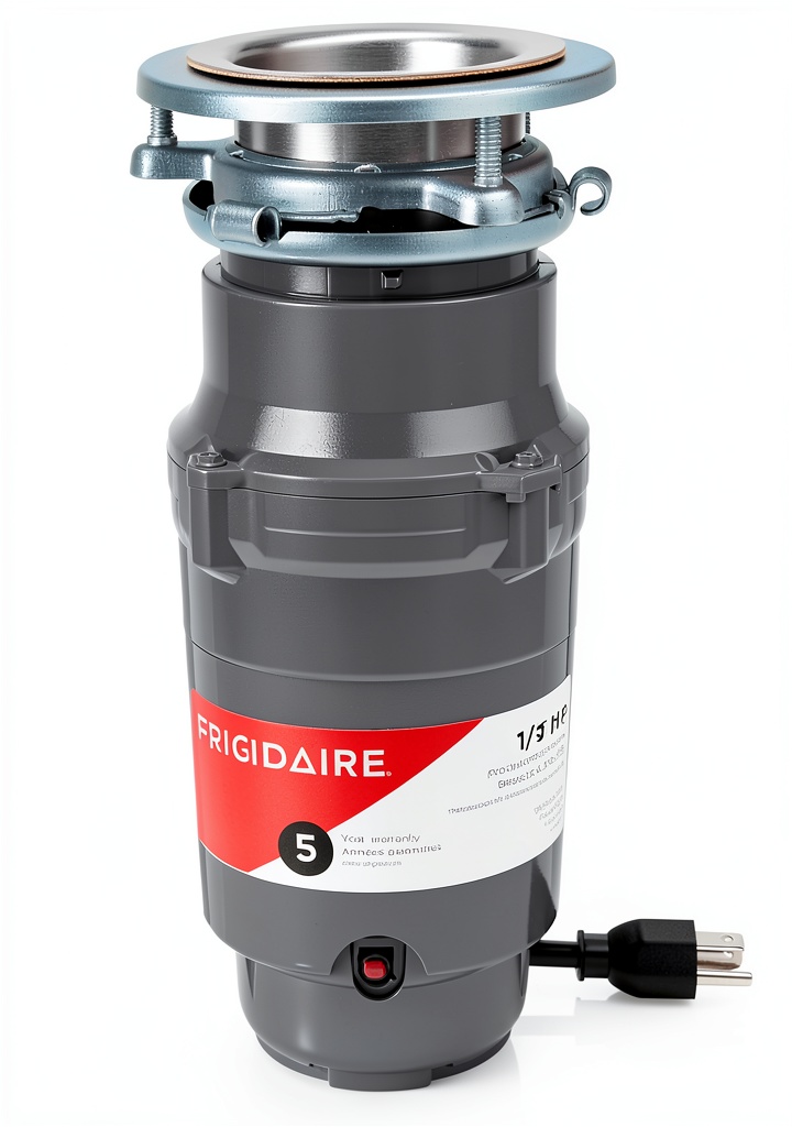 Frigidaire Corded Garbage Disposer 1/3 HP Stainless Steel