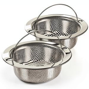 MR.SIGA Stainless Steel Sink Strainer AntiClog-0