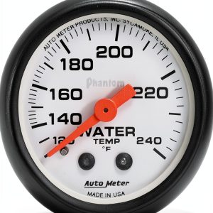 Auto Meter Mechanical Water Temp Gauge Model 5732 Incandescent-0