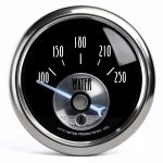 Auto Meter Water Temperature Gauge 2038 with White LED Aluminum-0