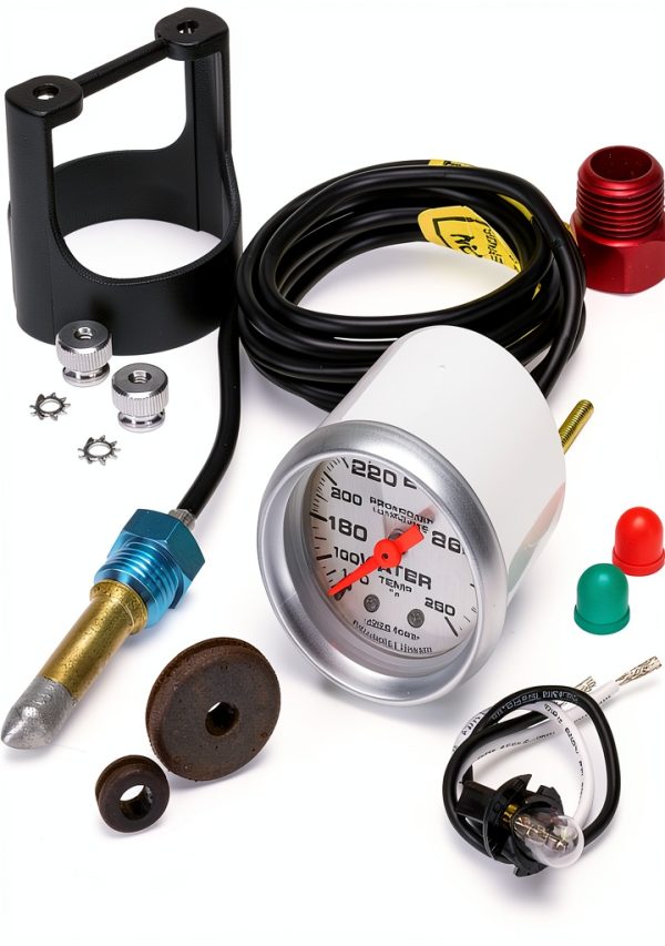 Auto Meter Ultra-Lite Mechanical Water Temp Gauge Model 4331 2 1/16"-0