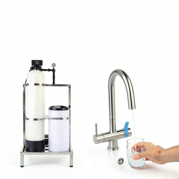 Water Softener Nozzle and Venturi Assembly Kit by Fit4drive White-2