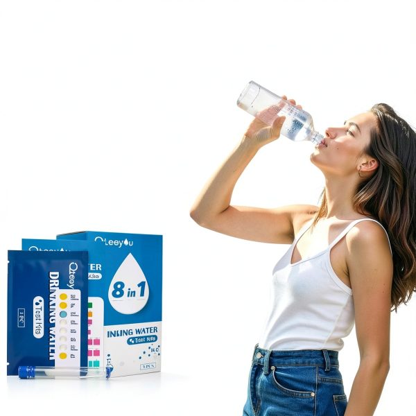Lead Water Test Kit 8-in-1 Home Drinking Kit by Qteeyou W-8-1
