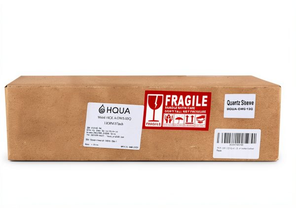 Quartz Sleeve for OWS 12GPM Water Purifier HQUA OWS-12Q with 4 O‑Rings-3