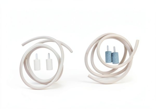 Diffuser Stones 4 Pack 2 White 2 Gray with Silicone Tubing A2Z Ozone-0