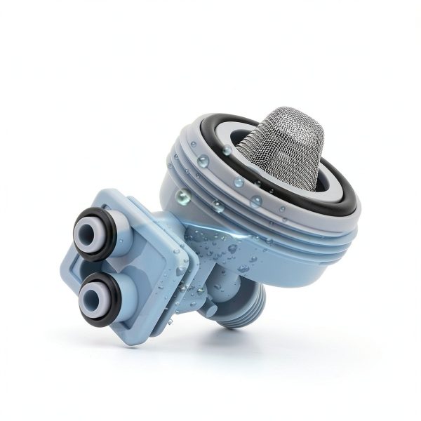 Water Softener Nozzle and Venturi Assembly Kit by Fit4drive White-3