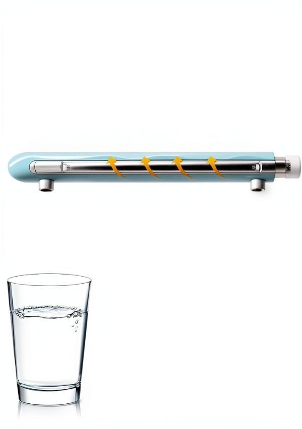 Whole House Water Filter Geekpure UV-55W 55W System with 3 UV & Quartz-4