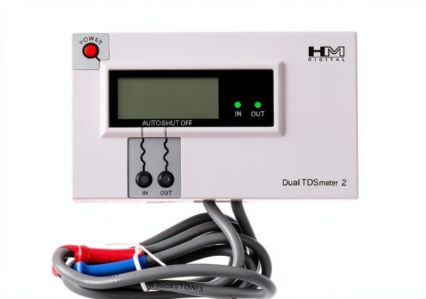 HM Digital Commercial In-Line Dual TDS Monitor Dual-Range 0-9990 ppm-3
