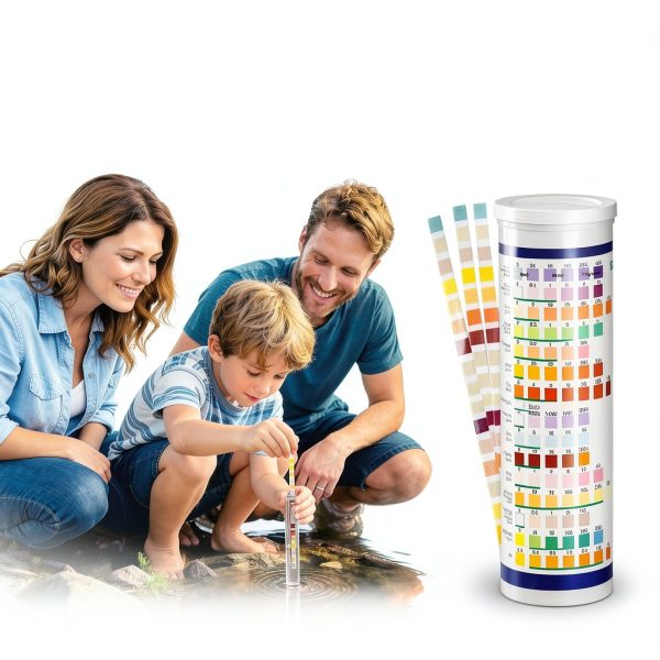 23-in-1 Home Drinking Water Testing Kit - 155 Strips,Tap and Well Water Test Kit for Hardness, Lead, Iron, Copper, Chlorine, Fluoride-2