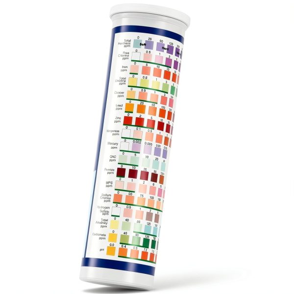23-in-1 Home Drinking Water Testing Kit - 155 Strips,Tap and Well Water Test Kit for Hardness, Lead, Iron, Copper, Chlorine, Fluoride-0