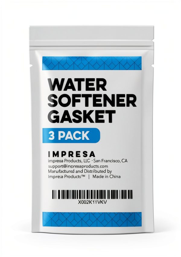 IMPRESA Water Softener Venturi Gasket Replacement 3-Pack Silicone-5
